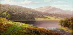 Grasmere From Loughrigg Westmoreland, Oil On Board by William Mellor, Oil on board, sold Sep 2026