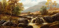 View In Langdale, Westmoreland, Oil On Canvas by William Mellor, Oil on canvas, sold Sep 2026