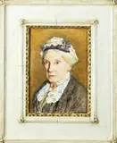 Study Of An Older Lady With White Lace Collar And Purple Satin Cap, Watercolour On Paper by Walter Langley, 1913, Watercolour on paper, sold Sep 2026
