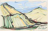 Sylt by Max Kaus, 1966, Aquarell und Gouache auf Papier, sold Nov 2014