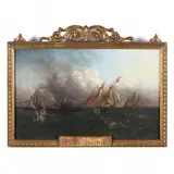 A Maritime Painting by William Garthwaite, Oil on canvas (wax lined), sold Dec 2021