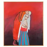 #5 (two figures) by Walter Piepke, Oil on canvas, sold Nov 2021