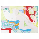 Sleeping Woman by Gloria Roberts, Acrylic on canvas, sold Nov 2021