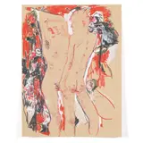 Ten Figure Studies by Taras Sereda, Watercolor, sold Nov 2021