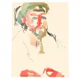 Ten Figure Studies by Taras Sereda, Watercolor, sold Nov 2021