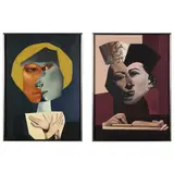 Two Portraits of Ronald and Elizabeth Sher by Nadezda Prvulovic, Oil on canvas, sold Nov 2021