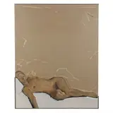 Reclining Nude by Miodrag Vujačić Mirski, Oil on canvas, sold Nov 2021