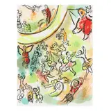 La Plafond de l'Opera de Paris (The Ceiling of the Paris Opera) by Marc Chagall, Lithograph in colors, sold Nov 2021
