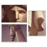 Face , Torch , and Fold (Statue of Liberty) by Ruffin Cooper, Chromogenic photographs, sold Nov 2021
