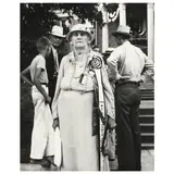 Delegate, 1935" from Eudora Welty Twenty Photographs Portfolio by Eudora Welty, Gelatin silver print (mounted as issued), sold Nov 2021