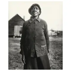 A Woman of the Thirties, 1935 (Jackson)" from Eudora Welty Twenty Photographs Portfolio by Eudora Welty, Gelatin silver print (mounted as issued), sold Nov 2021