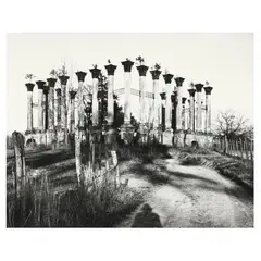 Ruins of Windsor, 1942" from Eudora Welty Twenty Photographs Portfolio by Eudora Welty, Gelatin silver print (mounted as issued), sold Nov 2021