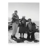 Ansel Adams, Imogen Cunningham and Jerry Uelsmann by Ted Orland, 1969, Gelatin silver print, sold Nov 2021