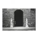 Palazzo Vecchio, Florence, Italy by Elliott Erwitt, 1952, Gelatin silver print, sold Nov 2021