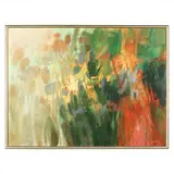 Color Field no. 4 by George Lewis, Acrylic on canvas, sold Nov 2021