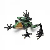 Stuck Up Bronze Frogman Sculpture by Tim Cotterill, Patinated cast bronze, sold Nov 2021