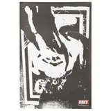 Ripped Poster (Can't Stop the Bum Rush) by Shepard Fairey, Serigraph in colors, sold Nov 2021