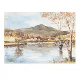River Tieth at Callander by William McAnally, Watercolor on paper, sold Nov 2021