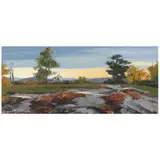 Study for Clearing After the Storm by Gayle Stott Lowry, Oil on board, sold Nov 2021