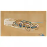 A Renault Racing Car by Ernest Montaut, Hand-colored lithographic poster in colors, sold Nov 2021