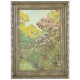 Spring Colors, Matunuck, Rhode Island by Anna Richards Brewster, Oil on canvas board, sold Nov 2021