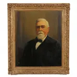 Portrait of William Henry Burwell by Charles Courtney Curran, Oil on Masonite, sold Nov 2021