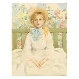 Clara by Violet Edgecombe Jenkins, Watercolor on paper, sold Oct 2021
