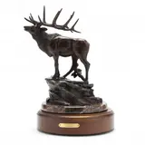 Royalty by Cindy Burleson, Patinated cast bronze, sold Oct 2021