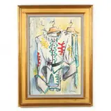 The Pierrot Costume by Guy Colomer, Oil on canvas, sold Oct 2021