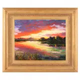 Save the Beauty of this World by Thomas DeDecker, Oil on board, sold Oct 2021