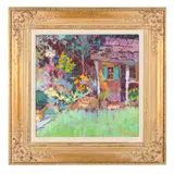Plomgren's Garden by Alice Williams, Oil on canvas, sold Oct 2021