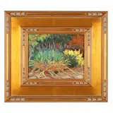 Garden Delights by Mary Hardman, Oil on canvas, sold Oct 2021
