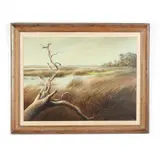 Low Country Landscape by Betty Foy Sanders, Oil on canvas, sold Oct 2021