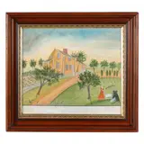 The Day Before the Shearing Festival / Nantucket by Kolene Spicher, Watercolor on paper, sold Oct 2021