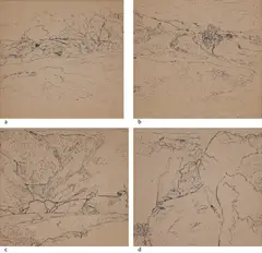 Untitled (Panchgani) by Narayan Shridhar Bendre, Pen on paper, sold Dec 2025