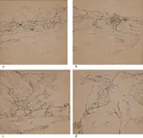 Untitled (Panchgani) by Narayan Shridhar Bendre, Pen on paper, sold Dec 2025