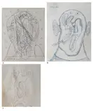 Untitled by F. N. Souza, Pen on paper, sold Dec 2025