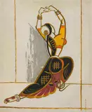 Untitled by K. K. Hebbar, Oil on canvas, sold Dec 2025