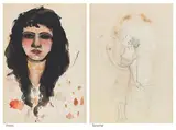 Untitled by Amrita Sher-Gil, Watercolour on paper; Pencil on paper, sold Dec 2025