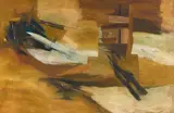 Untitled by Ram Kumar, Oil on canvas, sold Dec 2025
