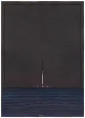 Untitled by Sohan Qadri, Ink, dye and incisions on paper pasted on mount board, sold Dec 2025