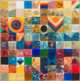 Nava-Bharat by S. H. Raza, Acrylic on canvas, sold Dec 2025