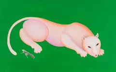 Untitled by Manjit Bawa, 2000, Oil on canvas, sold Dec 2025