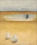 Mirage by Jehangir Sabavala, Oil on canvas, sold Dec 2025