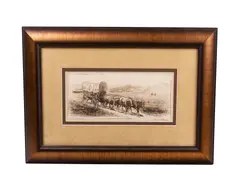 Untitled by Edward Borein, Etching and Drypoimt, offered May 2026