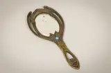 Untitled by Paul Fallot, Bronze Art Nouveau Hand Mirror, offered Sep 2025