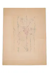 Fillettes dans les Cordes by Hans Bellmer, color etching on wove paper, offered Sep 2025