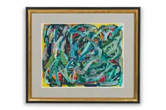 Untitled by Erwin Wending, Oil On Paper, offered Sep 2025