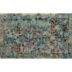 Untitled by Oscar Edwards, mixed media collage, sold Nov 2025