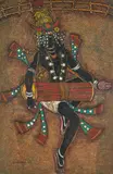 Untitled by Abdulrahim Apabhai Almelkar, Oil on canvas, sold Feb 2023
